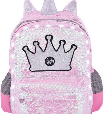 Pailletten- Linie- Krone- Rucksack